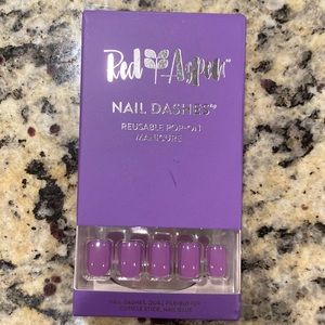 Red Aspen Nail Dashes - wild purple petunia